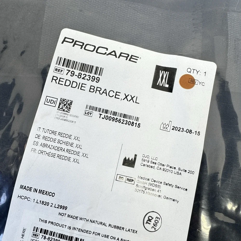 Procare Reddie Brace Hinged Knee Support Brace XXL 79-82399